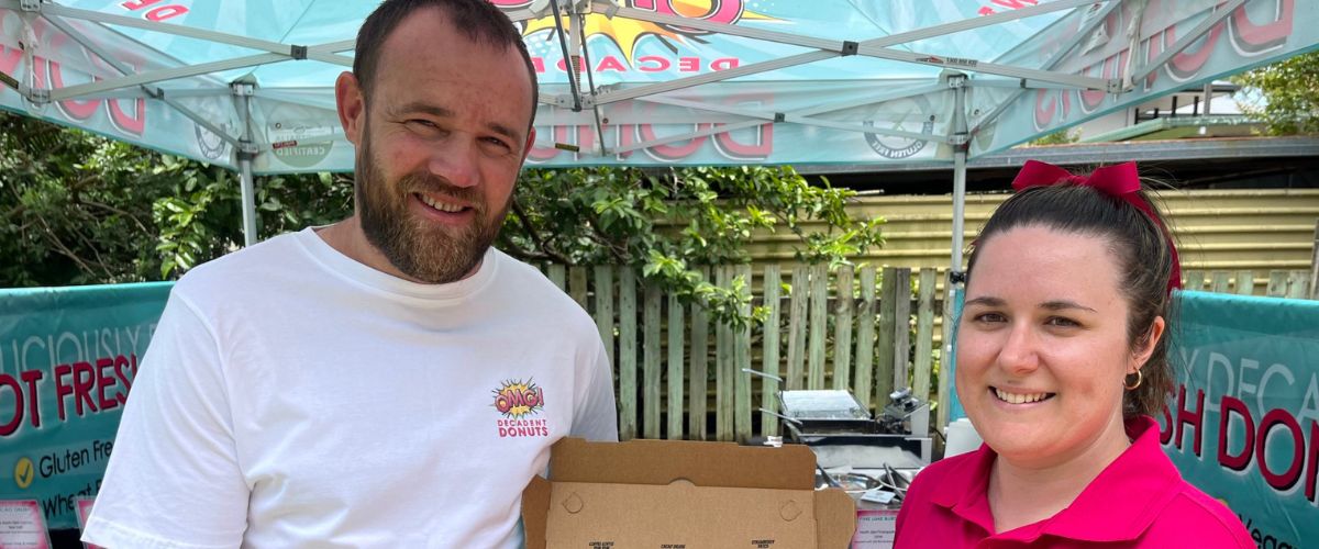 Licensee in the Spotlight – Josh and Rachael, OMG Decadent Donuts, Brisbane East