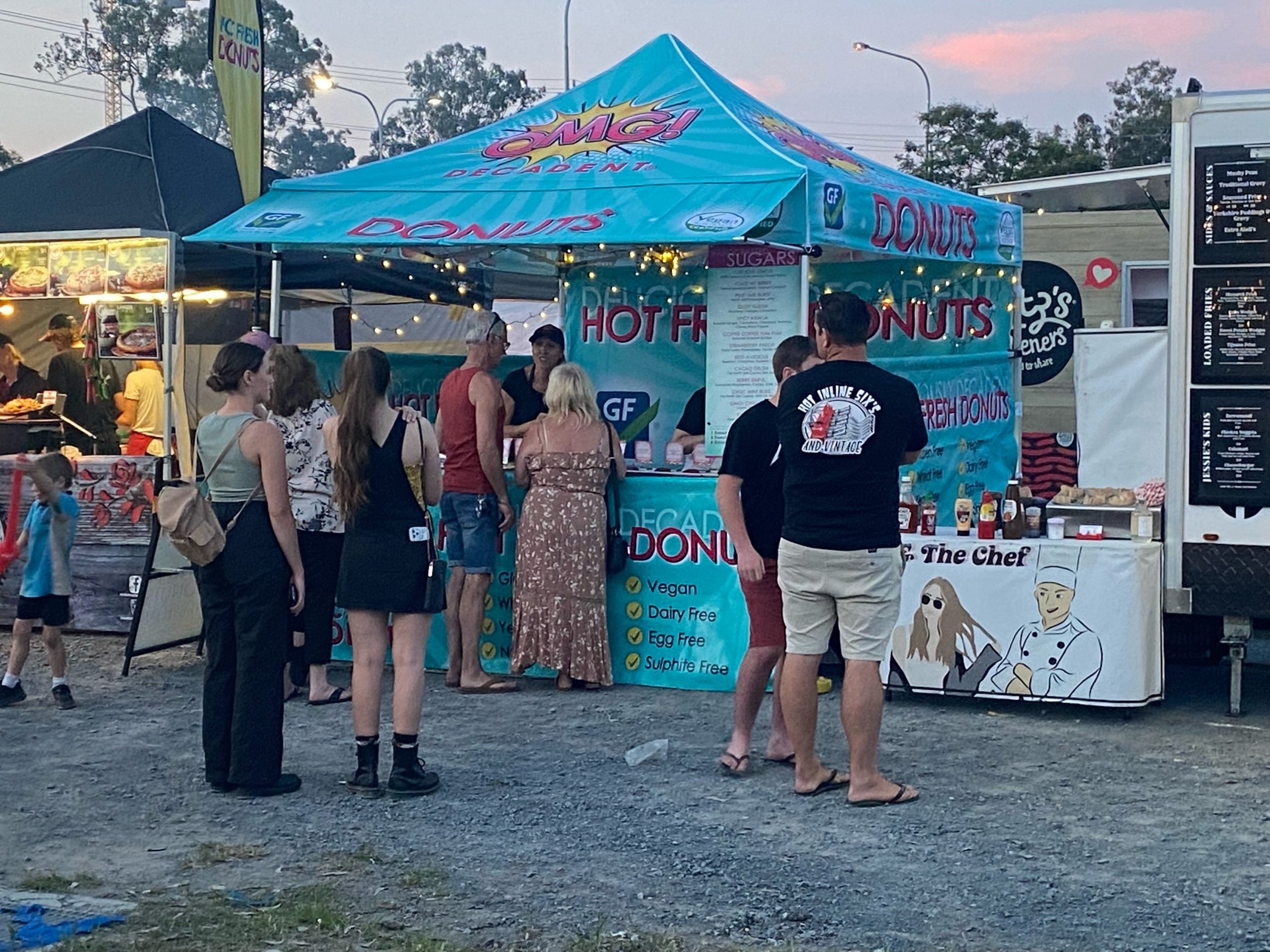 Hot Fresh Donuts that are Gluten free and Vegan - that everyone can enjoy
