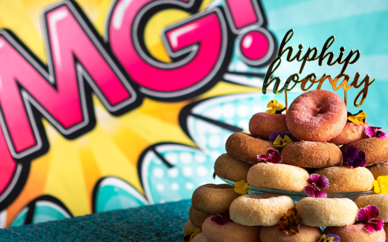 Gluten Free Vegan donuts for event catering