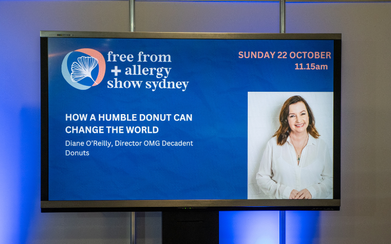 Free from and allergy show speech