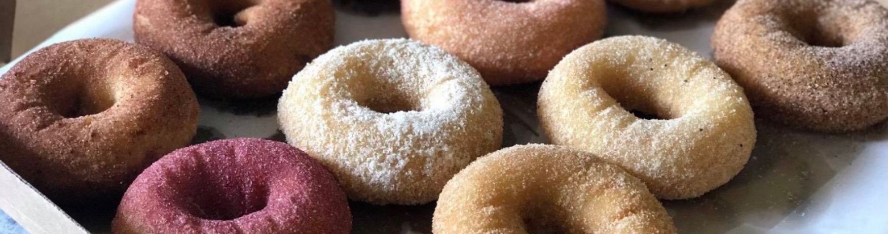Hot Fresh Donuts that are Gluten free and Vegan - that everyone can enjoy